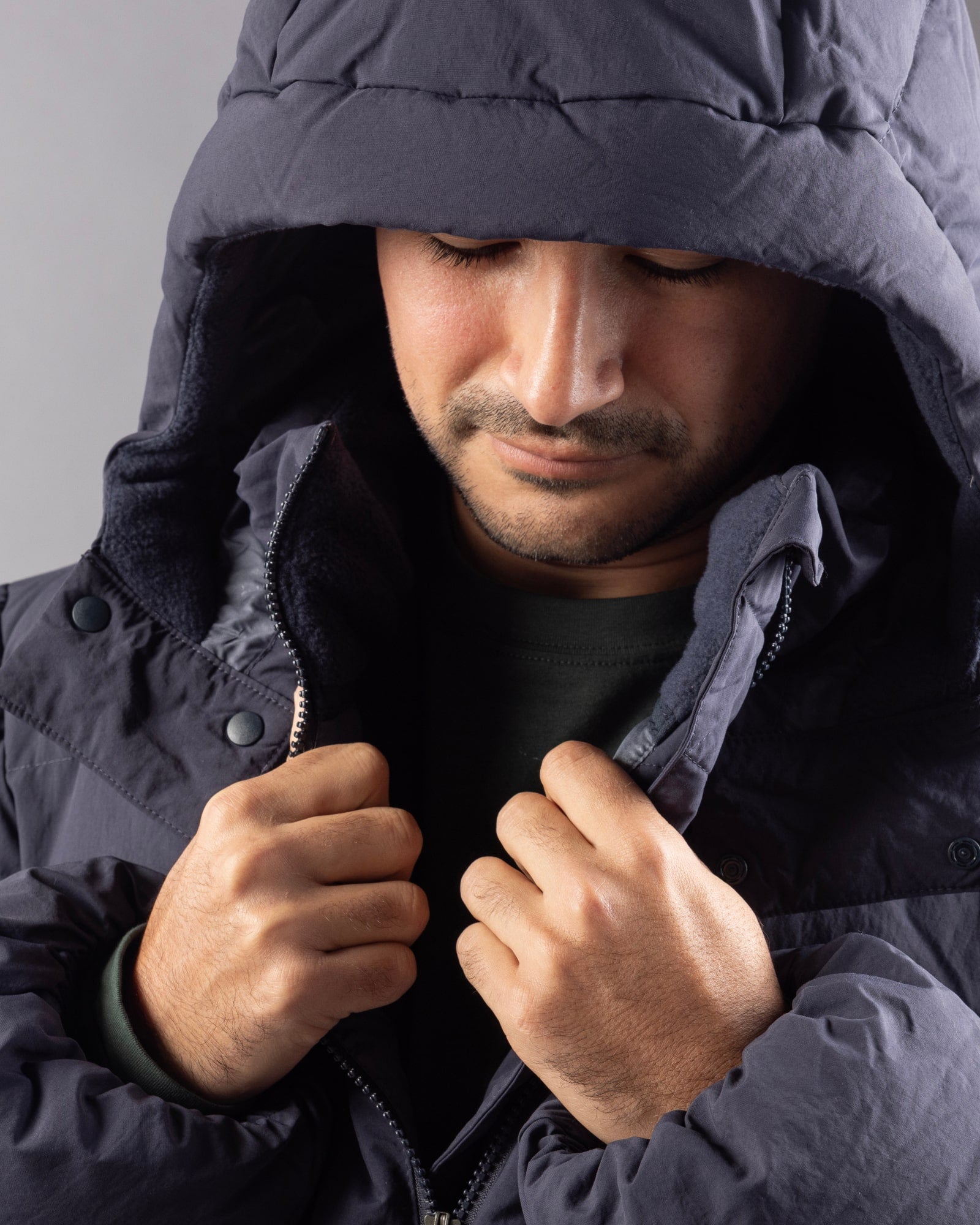 Men's Epiq Down Heritage Parka Jacket - Pure Navy