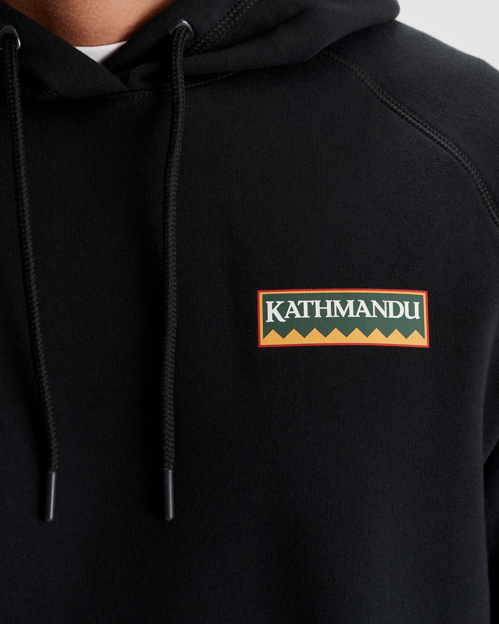 新品】 Heritage Hoodie M Hooded top with a motif - Black/Good Fortune - Men | H&M