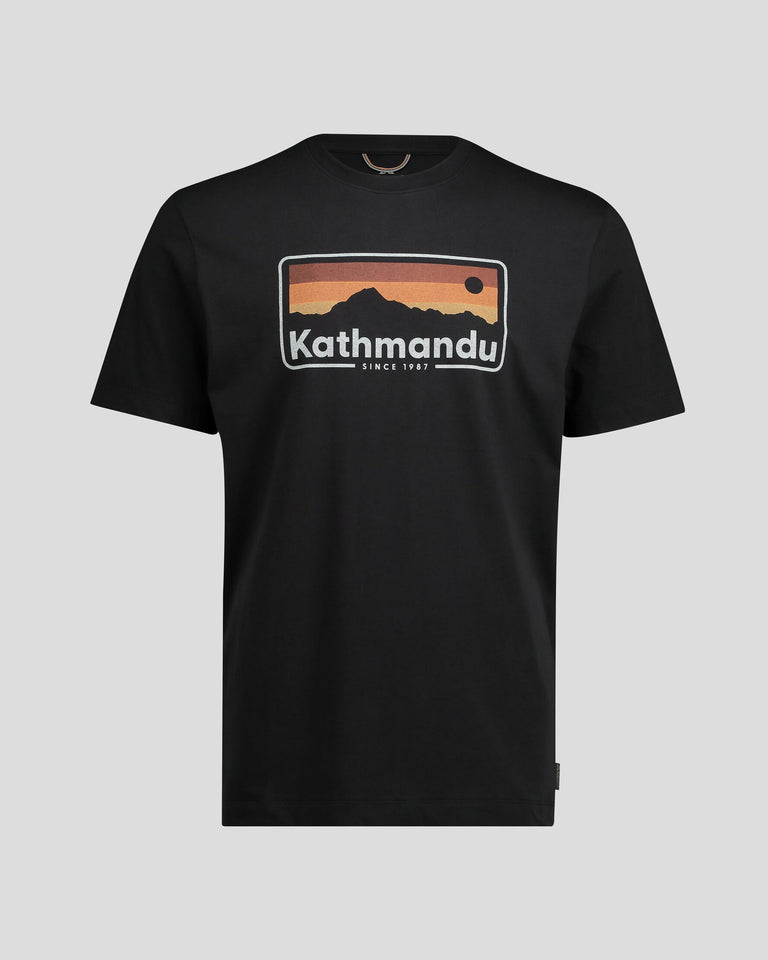 T-Shirt Manches Longues Noir Kathmandu – Taille M – Homme – Occasion Très Bon État