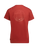 Women's Kathmandu Logo Faded Organic Cotton T-shirt - Spicy Chilli Pepper