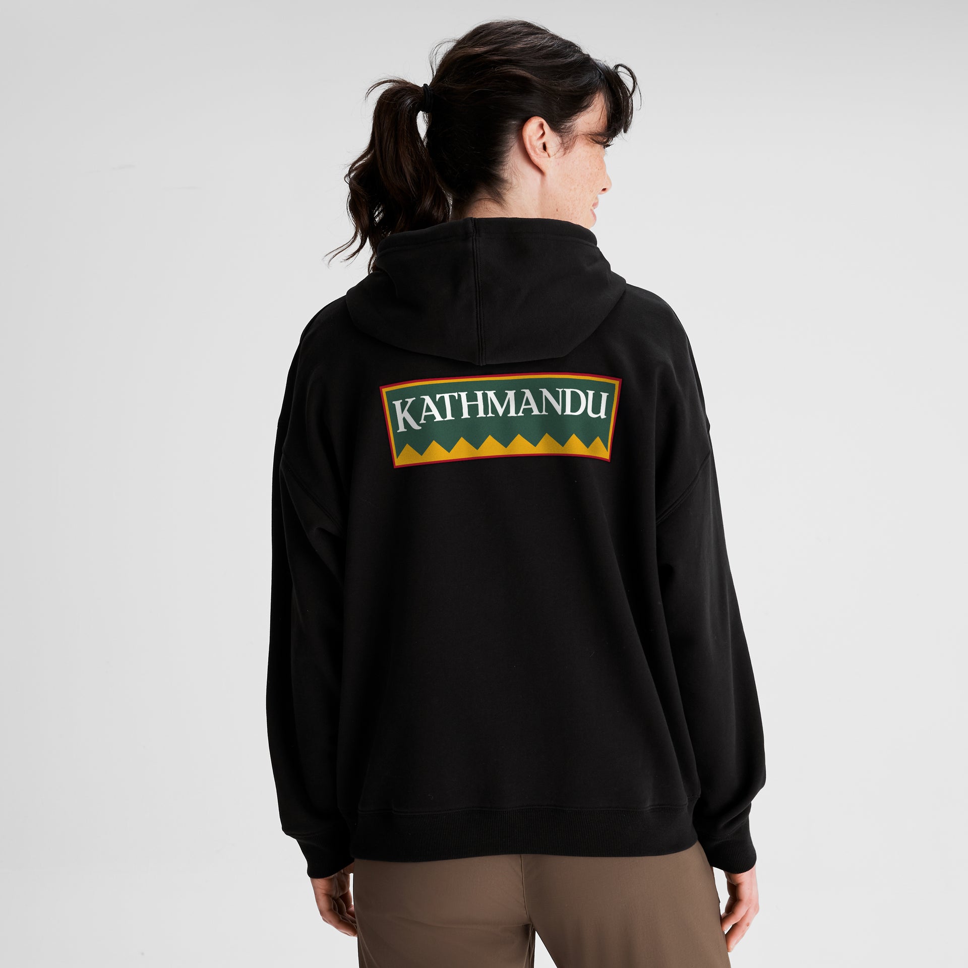 Women's Heritage Logo Slouchy LT BB Hoodie - Black Stingray
