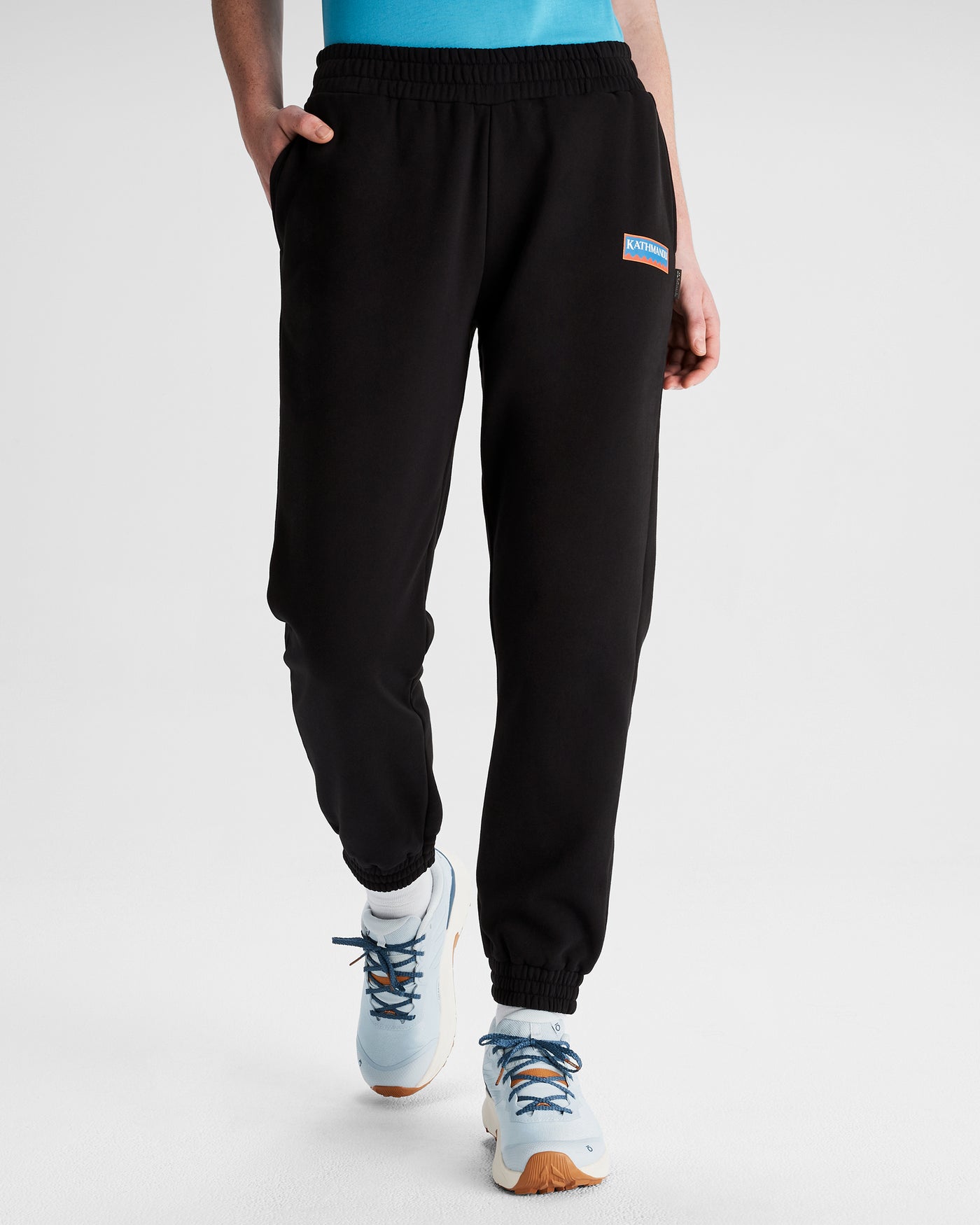 Women's Heritage Logo Slouchy LT BB Jogger Pants - Black Stingray