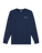 Men's Heritage Logo Organic Cotton L/S Tee - Pure Navy