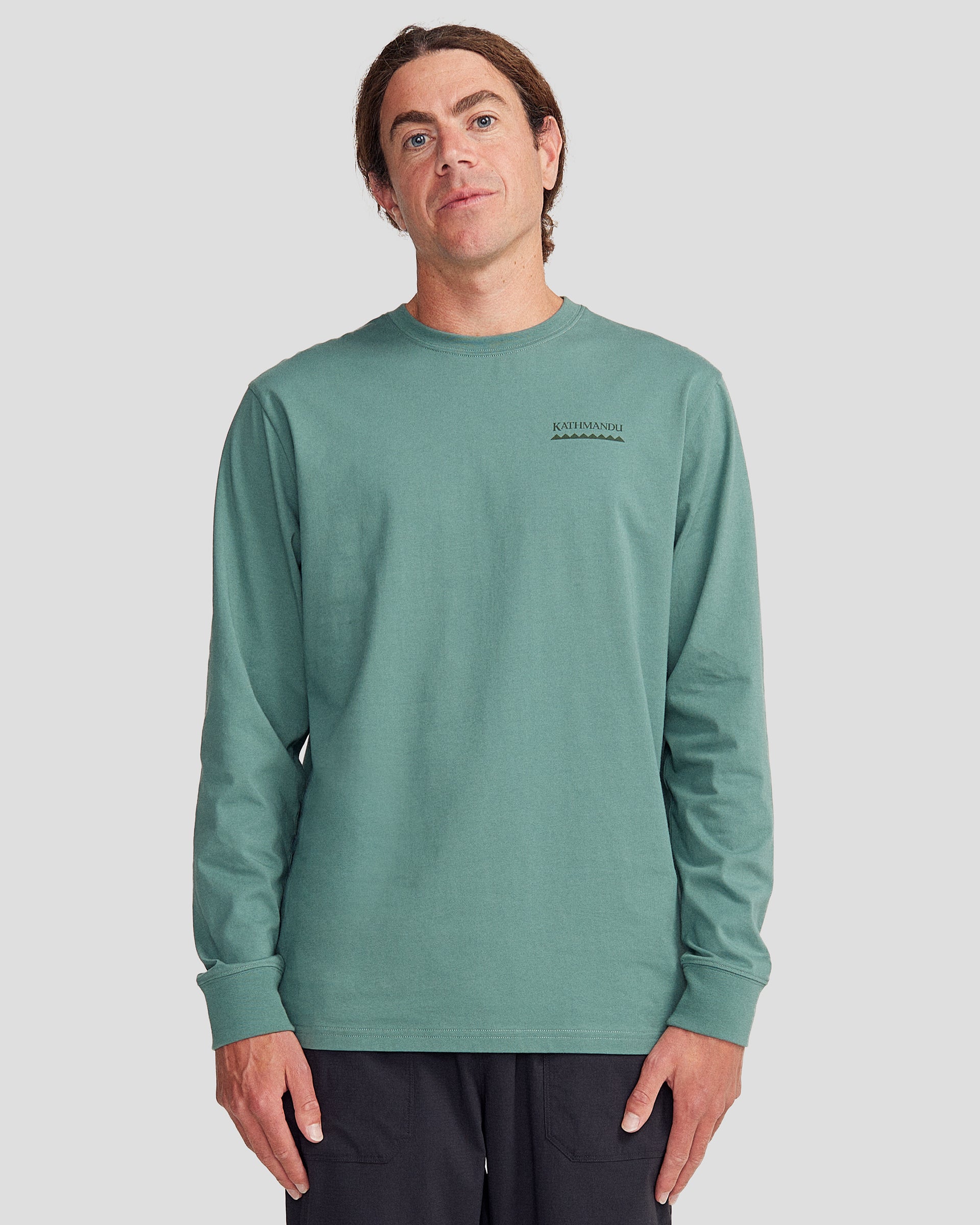 b1133_or5_heritage_logo_mens_organic_cotton_long_sleeve_top_green_m_a_1745458742000
