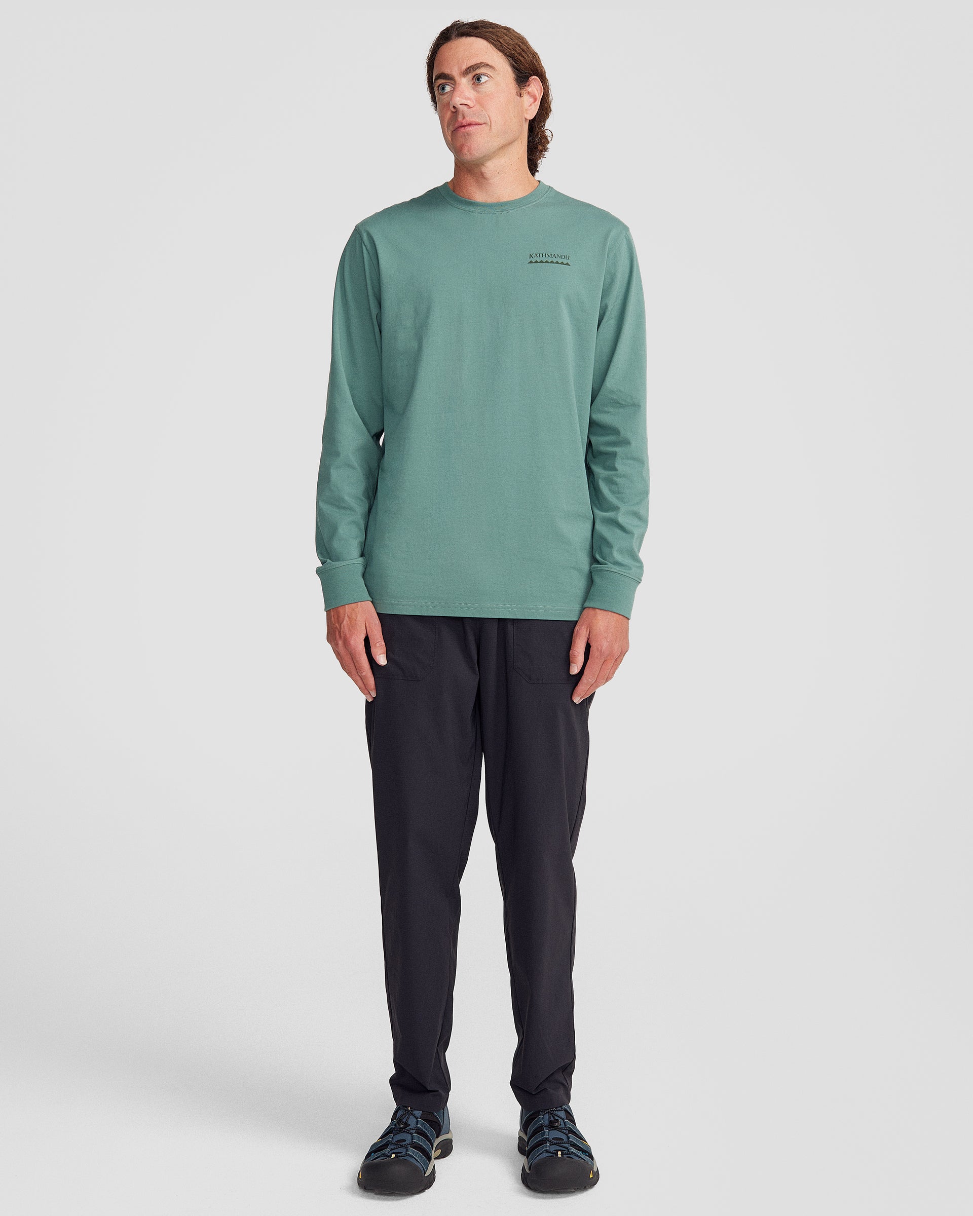 b1133_or5_heritage_logo_mens_organic_cotton_long_sleeve_top_green_m_b_1745458742000