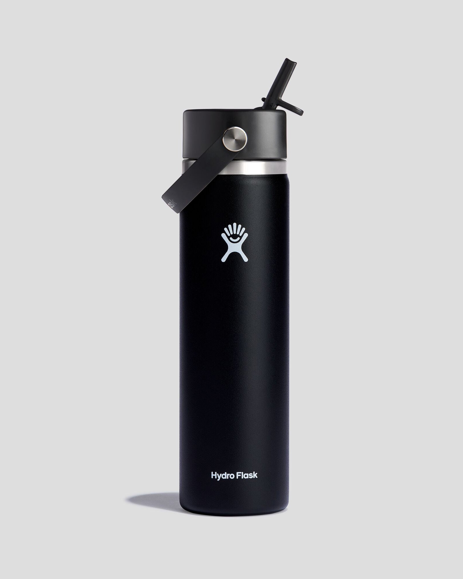 Hydro Flask Wide Flex Straw Bottle 710 ml - Black – Kathmandu AU