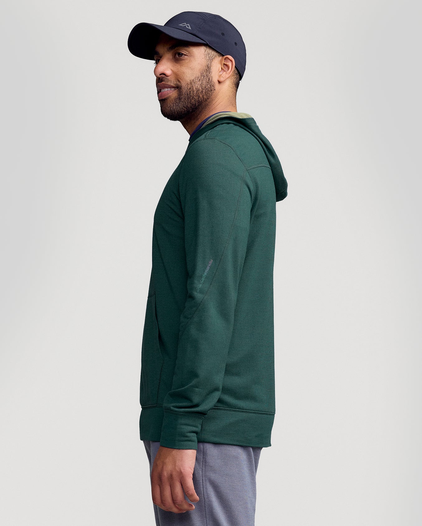 Men’s Anytime Hoodie - Deep Lagoon Marle
