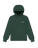 Youth Heritage Logo Brushed Hoodie - Deep Forest