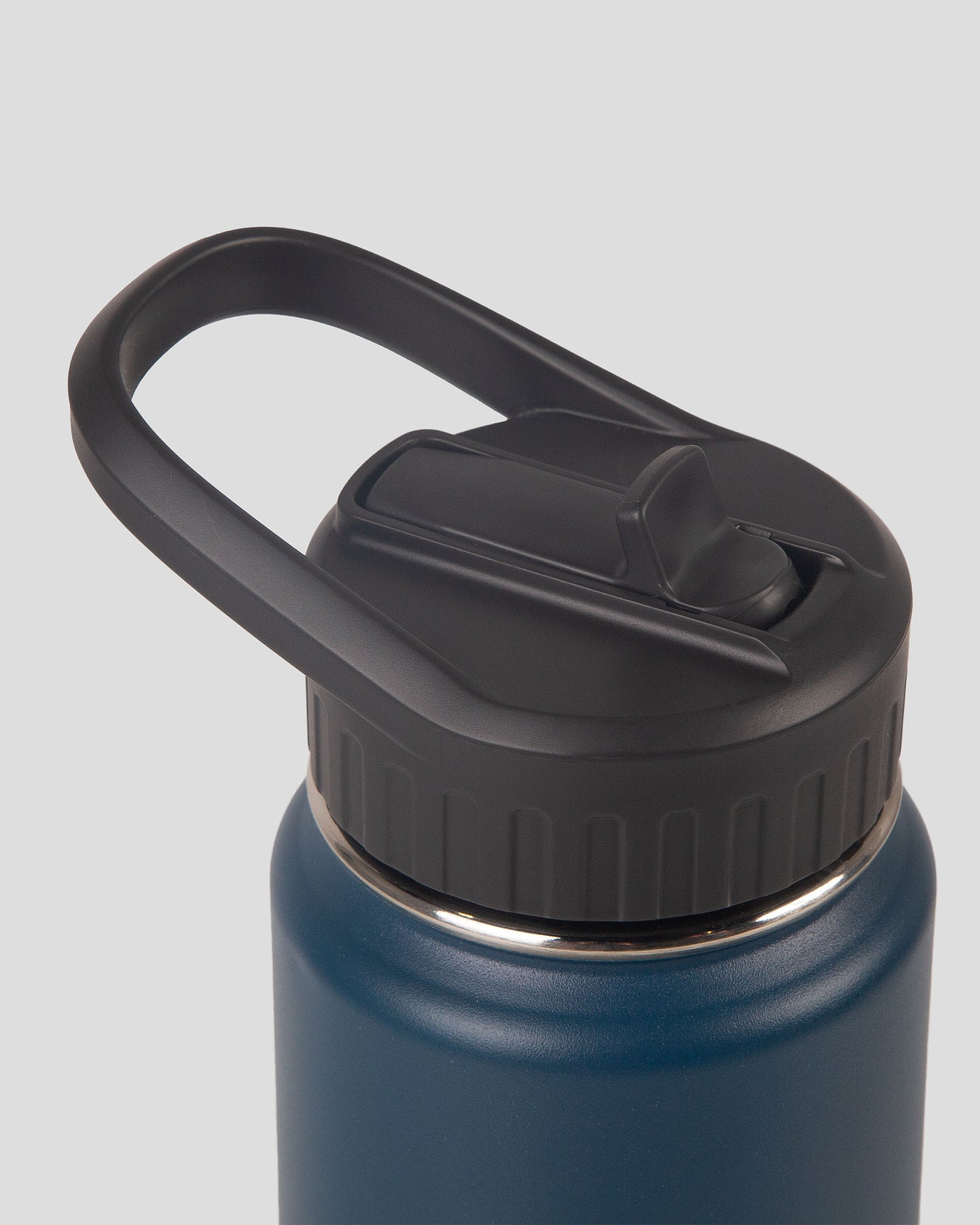 Straw Lid Insulated Bottle - Pure Navy