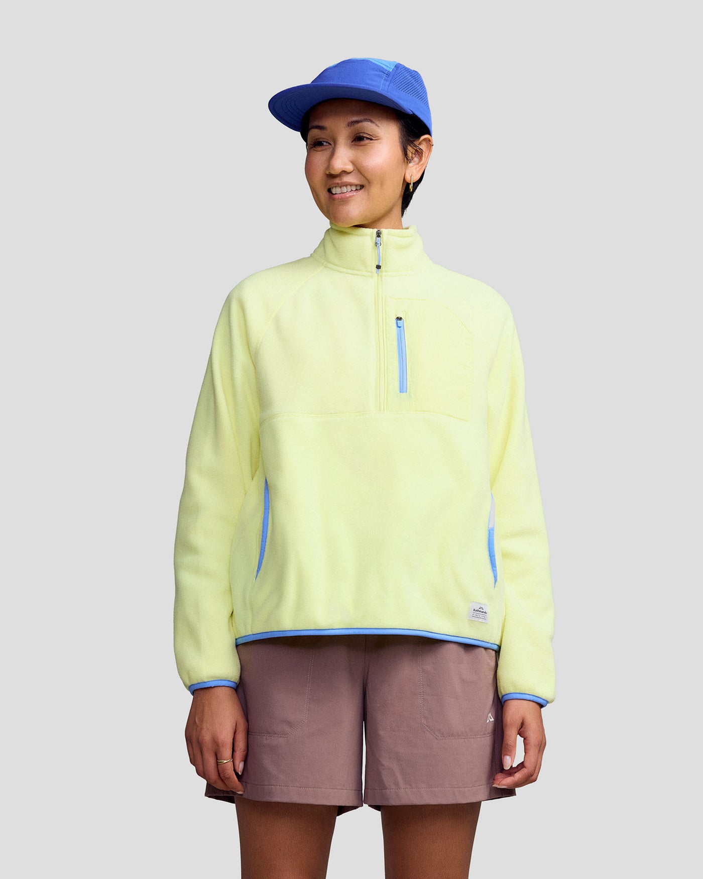 Women’s Trailhead Fleece Lightweight Pullover  -  Zing