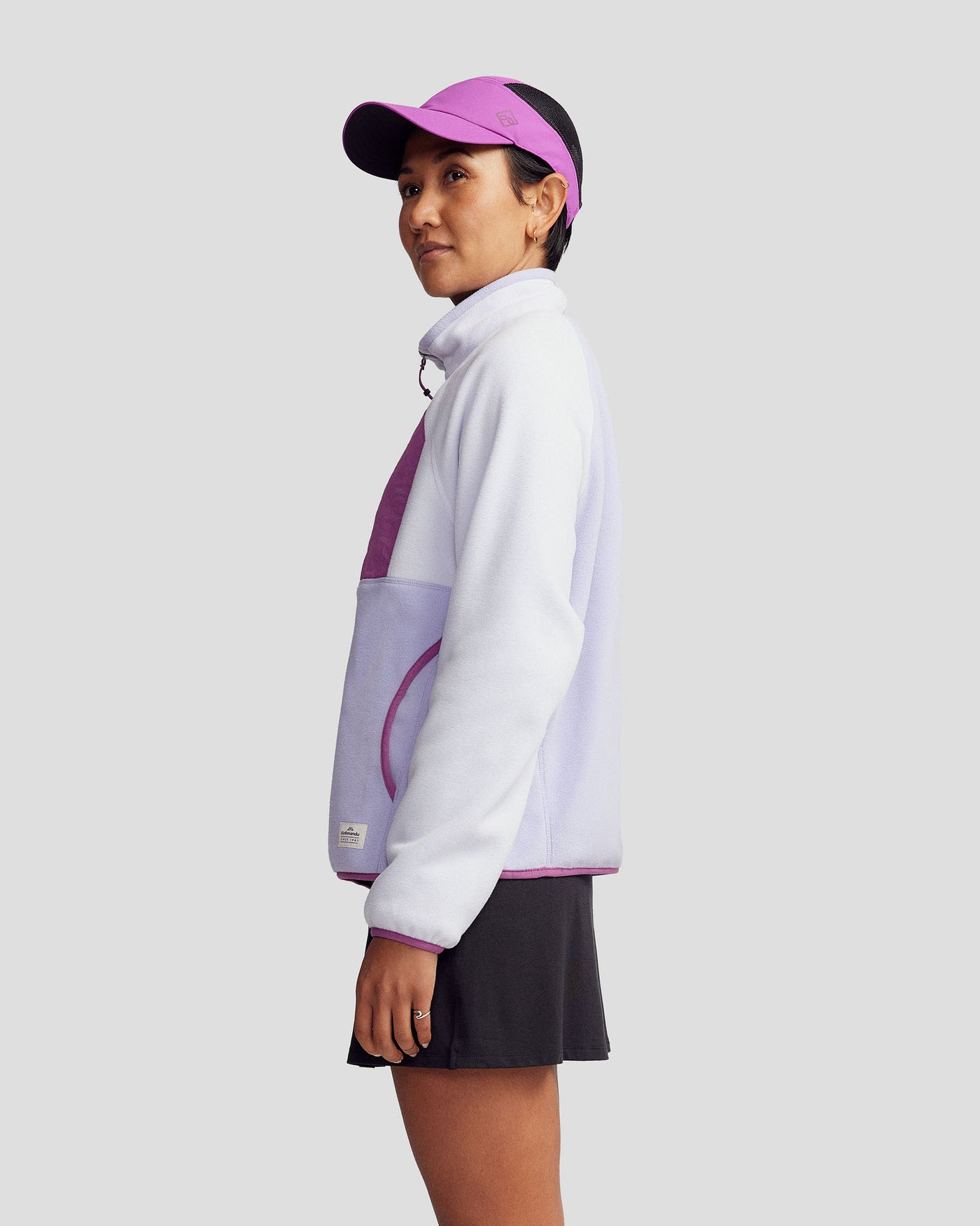 Women’s Trailhead Fleece Lightweight Pullover  -  Lilac/Bright Lilac