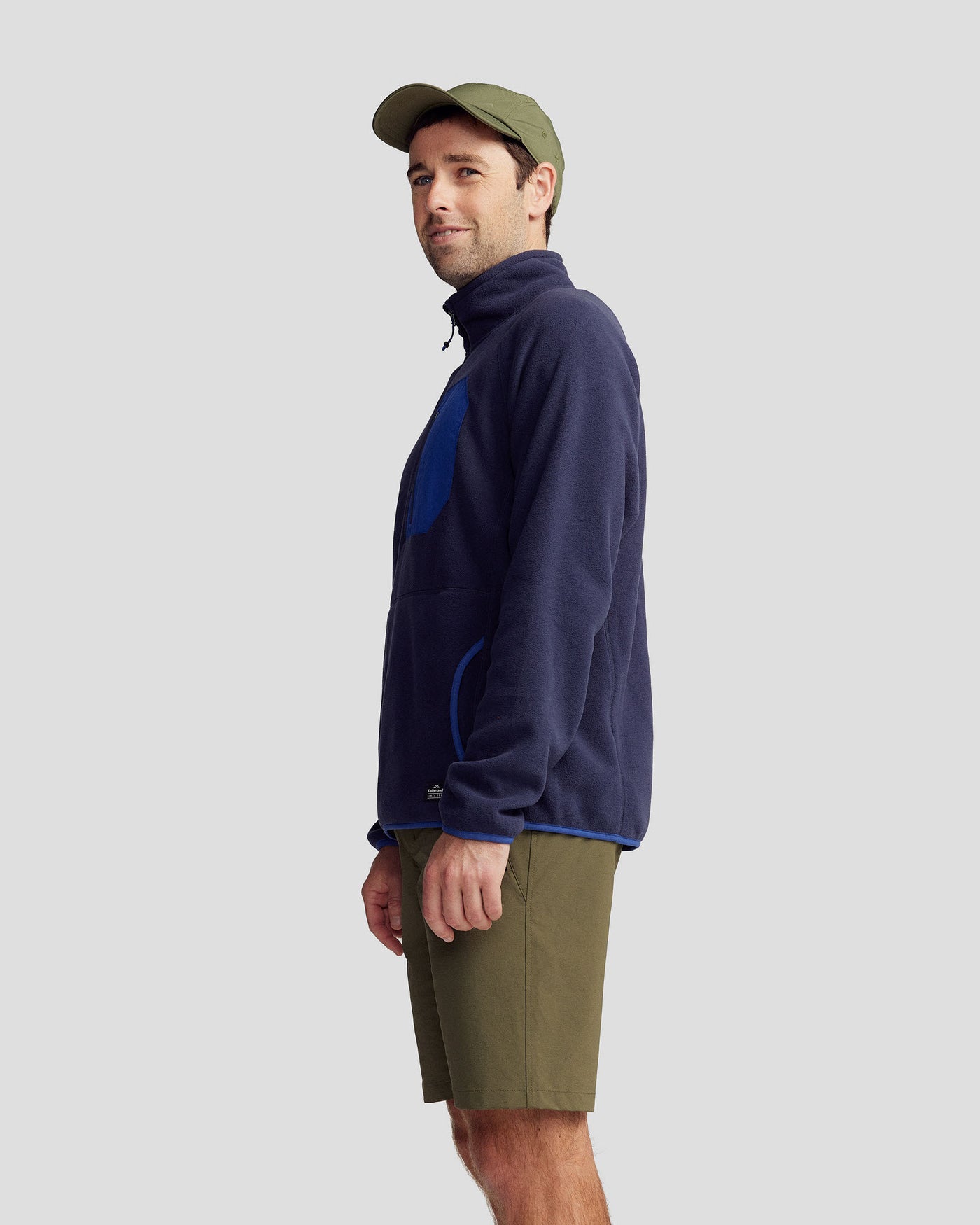 Men’s Trailhead Lightweight Fleece Pullover -  Bright Navy/Pure Navy