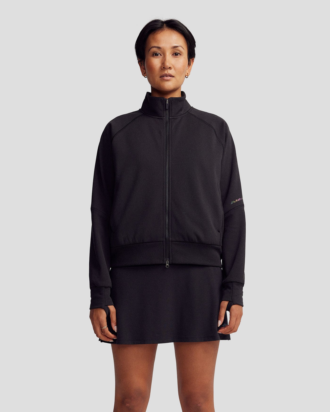 Women’s Anytime Bomber Jacket  -  Black Stingray