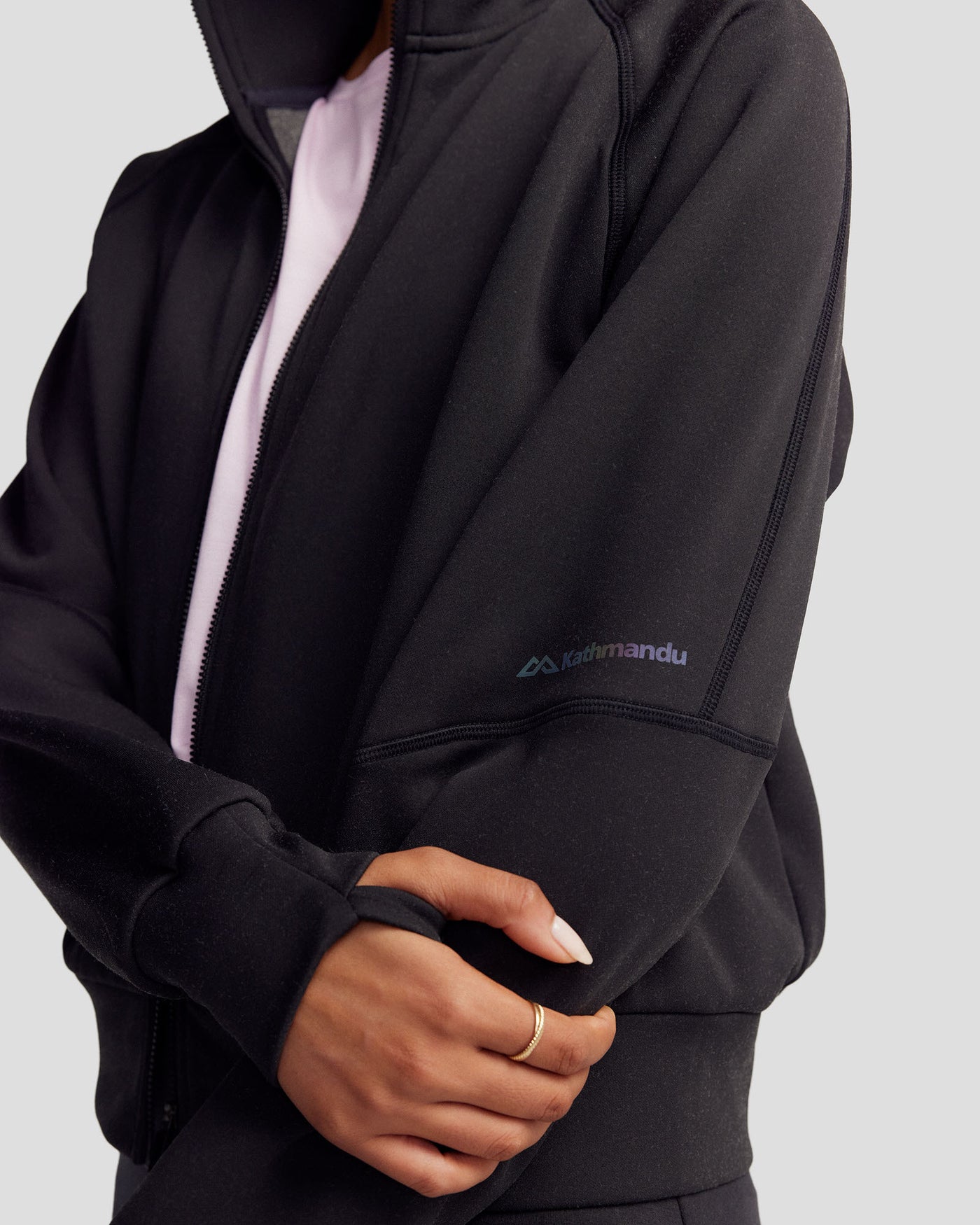 Women’s Anytime Bomber Jacket  -  Black Stingray