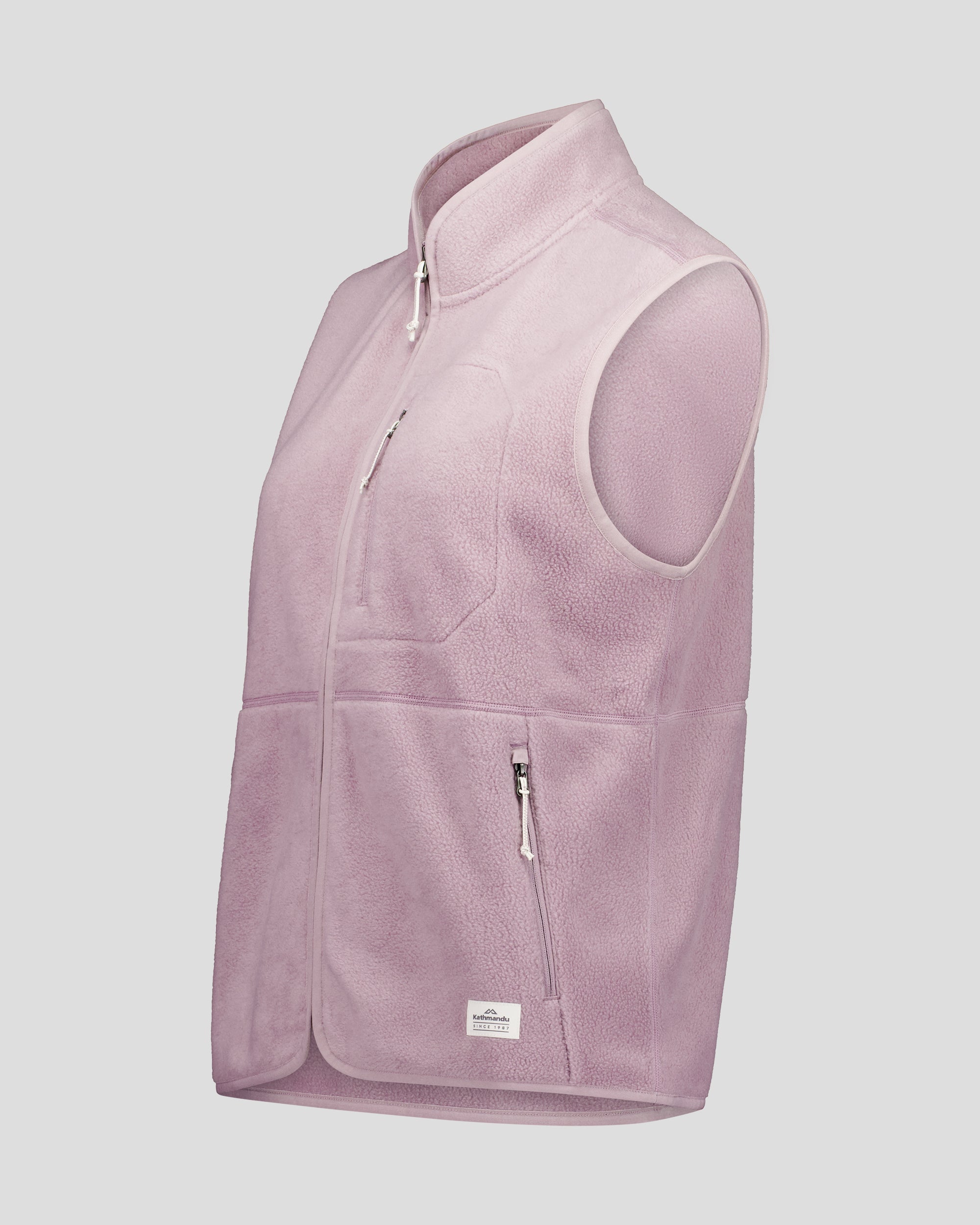 Women's Trailhead Fleece Vest - Thistle – Kathmandu AU
