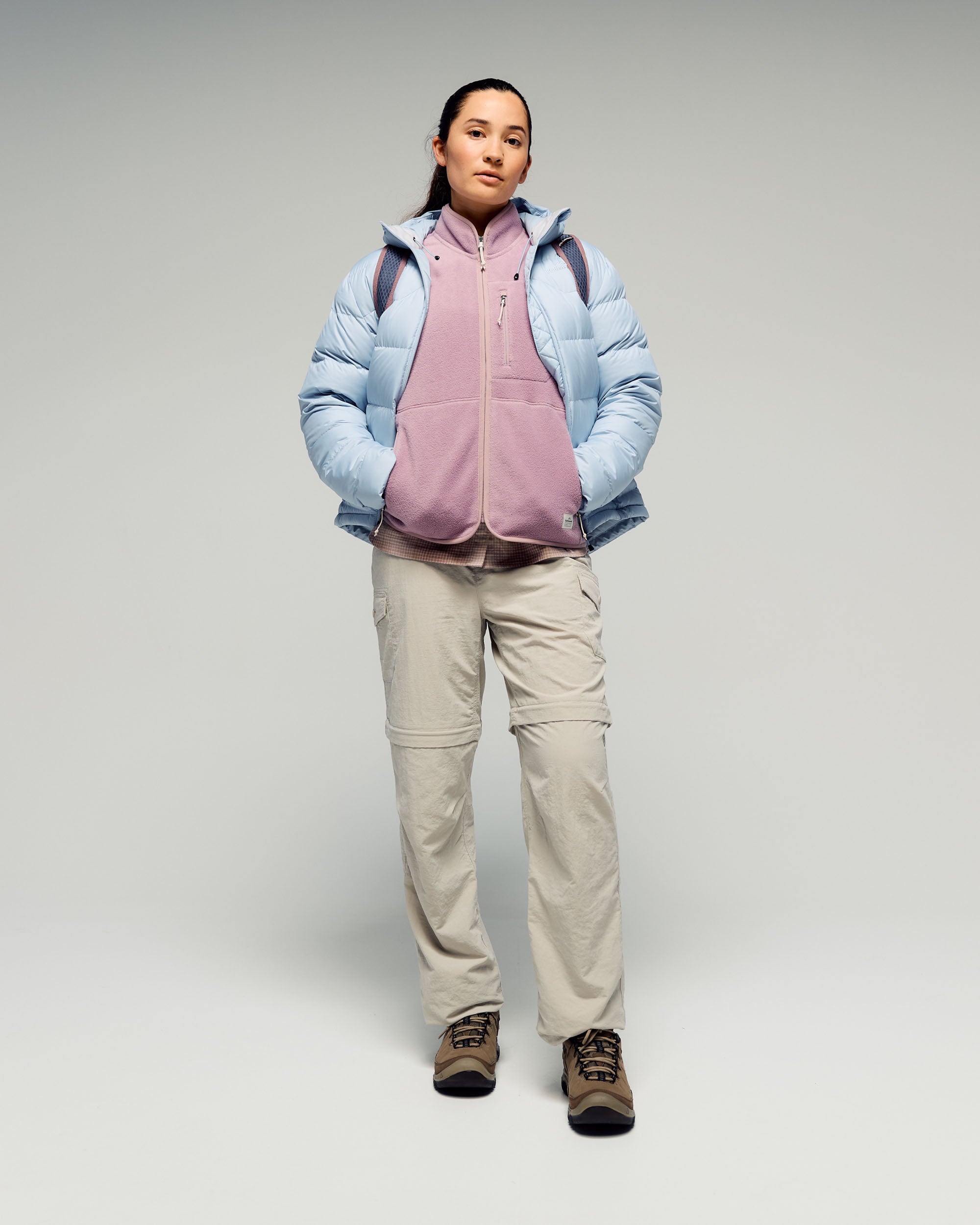 Women's Trailhead Fleece Vest - Thistle – Kathmandu AU