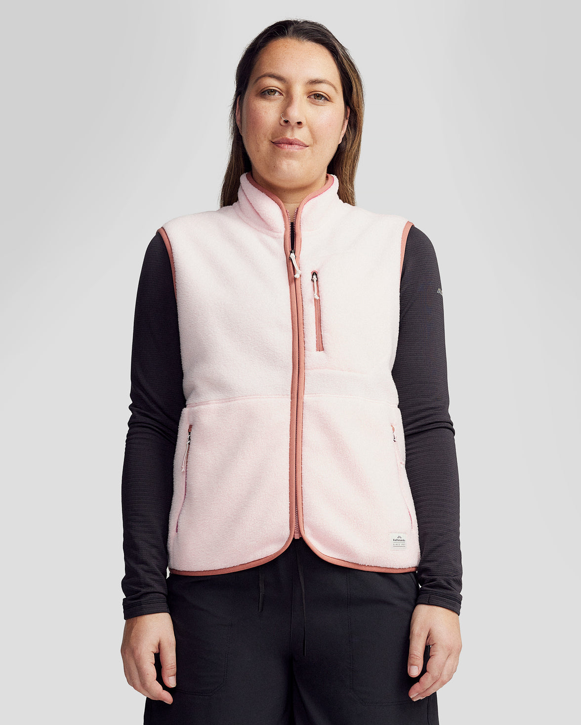 Women’s Trailhead Fleece Vest - Peachy