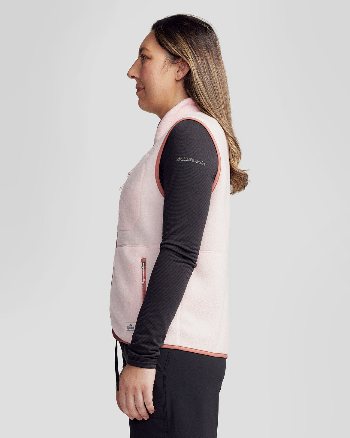 Women’s Trailhead Fleece Vest - Peachy