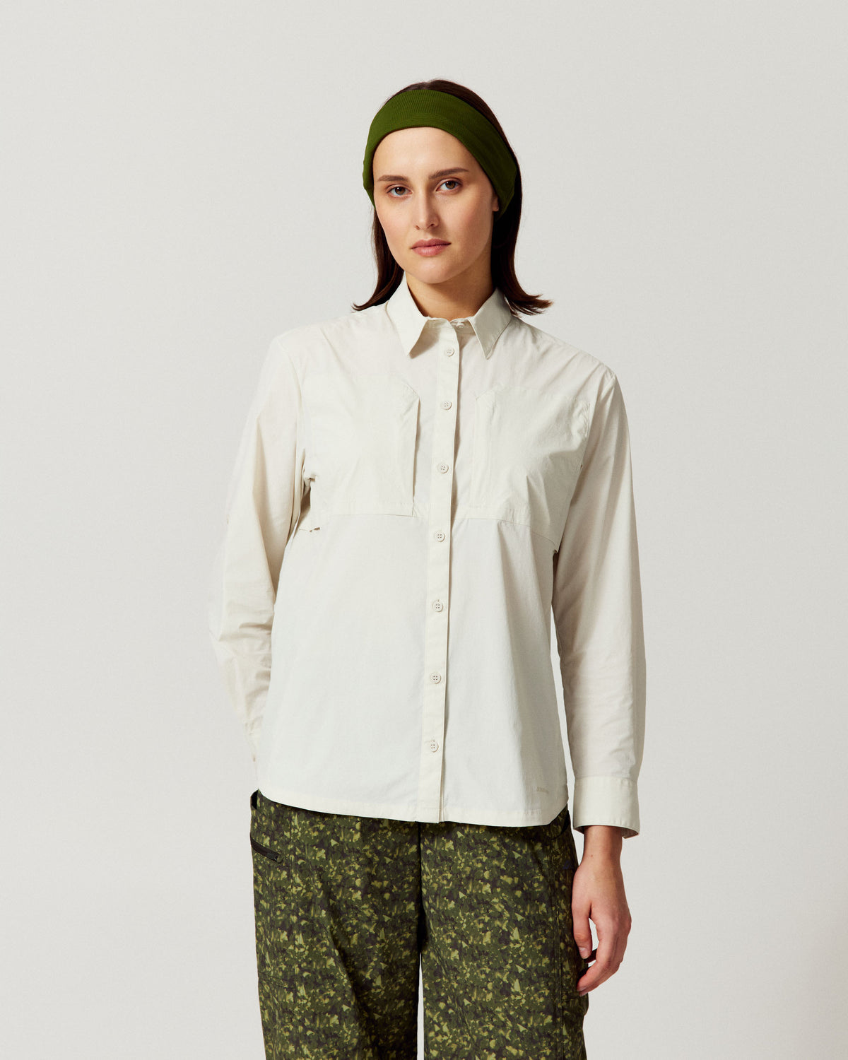 Women’s Ridge UPF Long Sleeve Shirt - Ecru