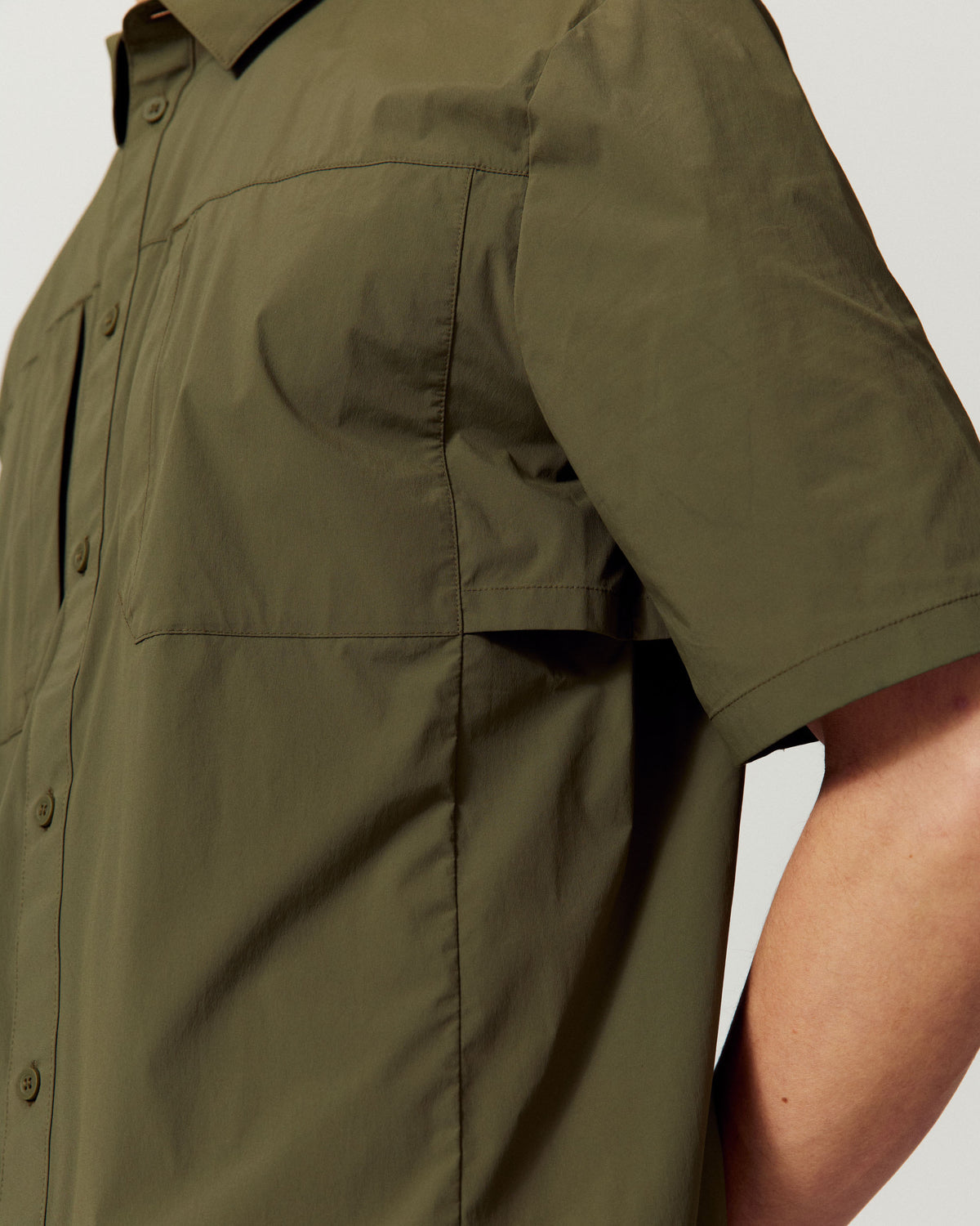 Men’s Ridge UPF Short Sleeve Shirt - Light Moss