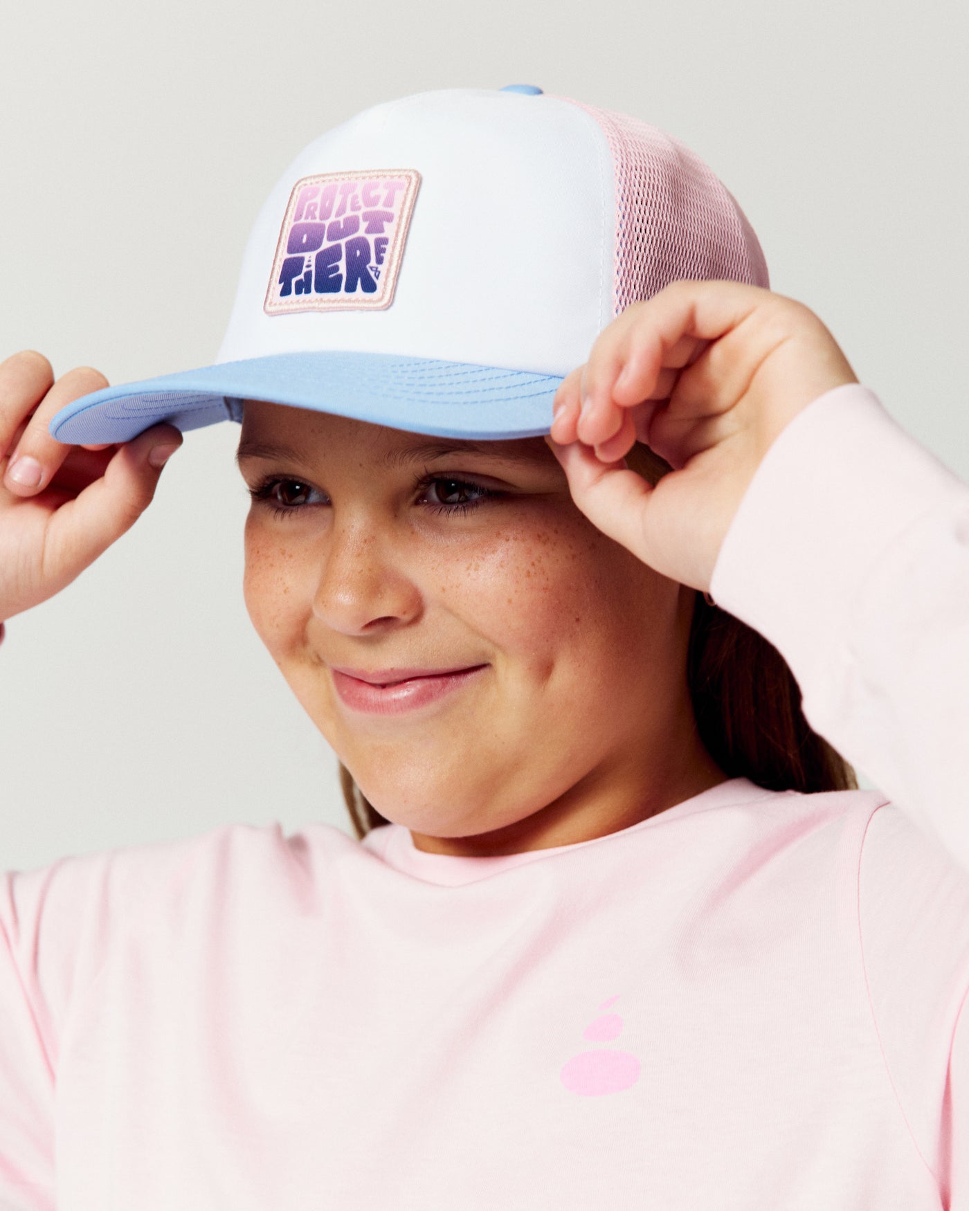 Kids’ Trucker Cap - Dew Drop
