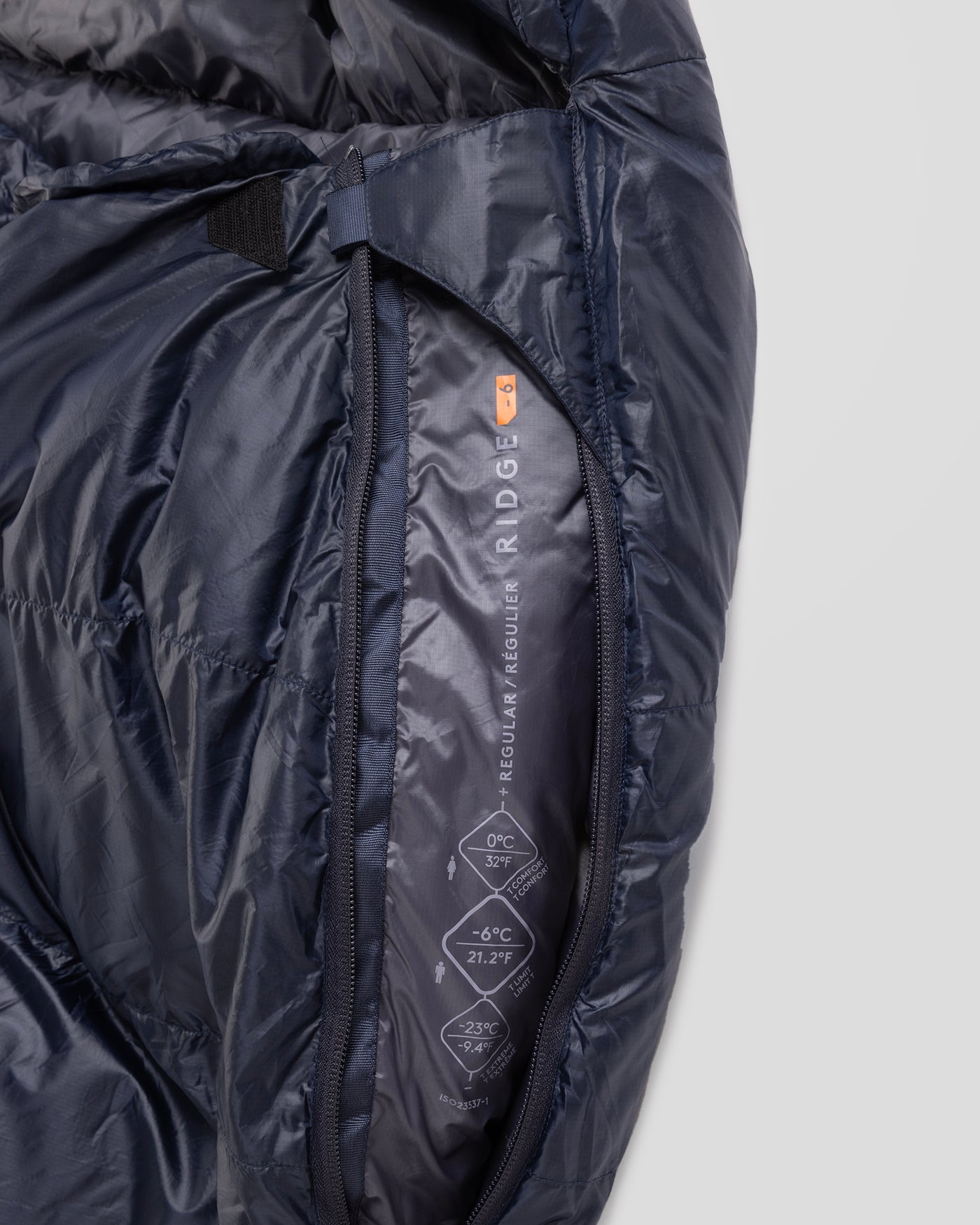 Ridge - 6 Sleeping Bag - Pure Navy/Light Navy