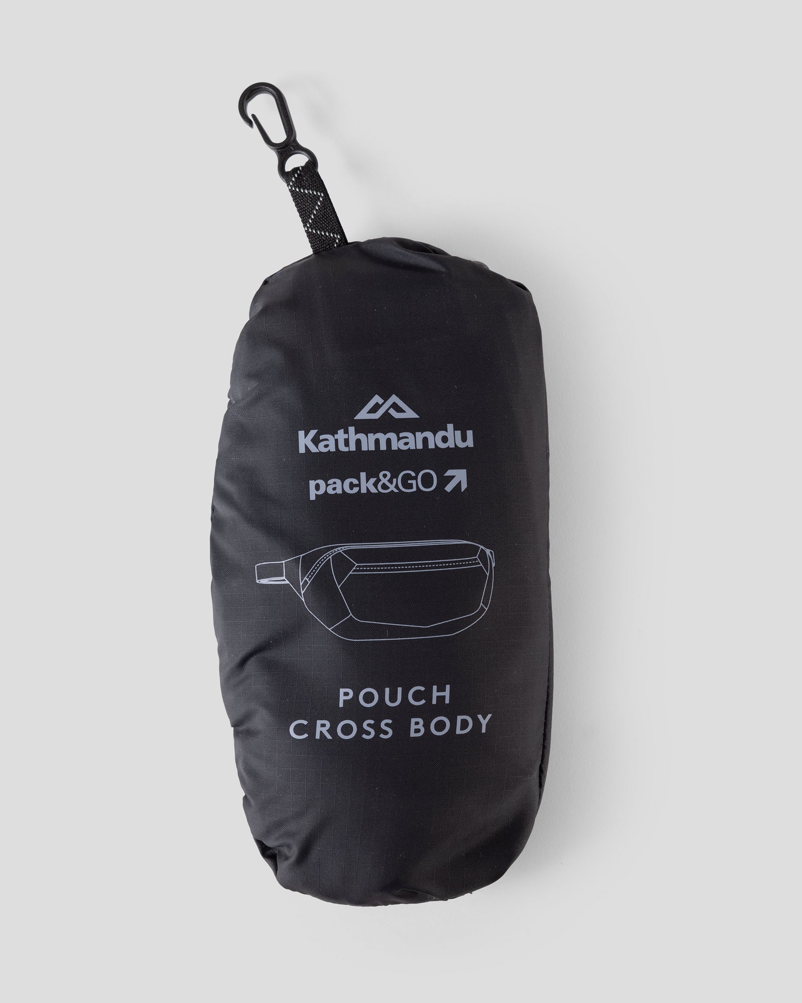 Pack&Go Crossbody Pouch - Black Stingray