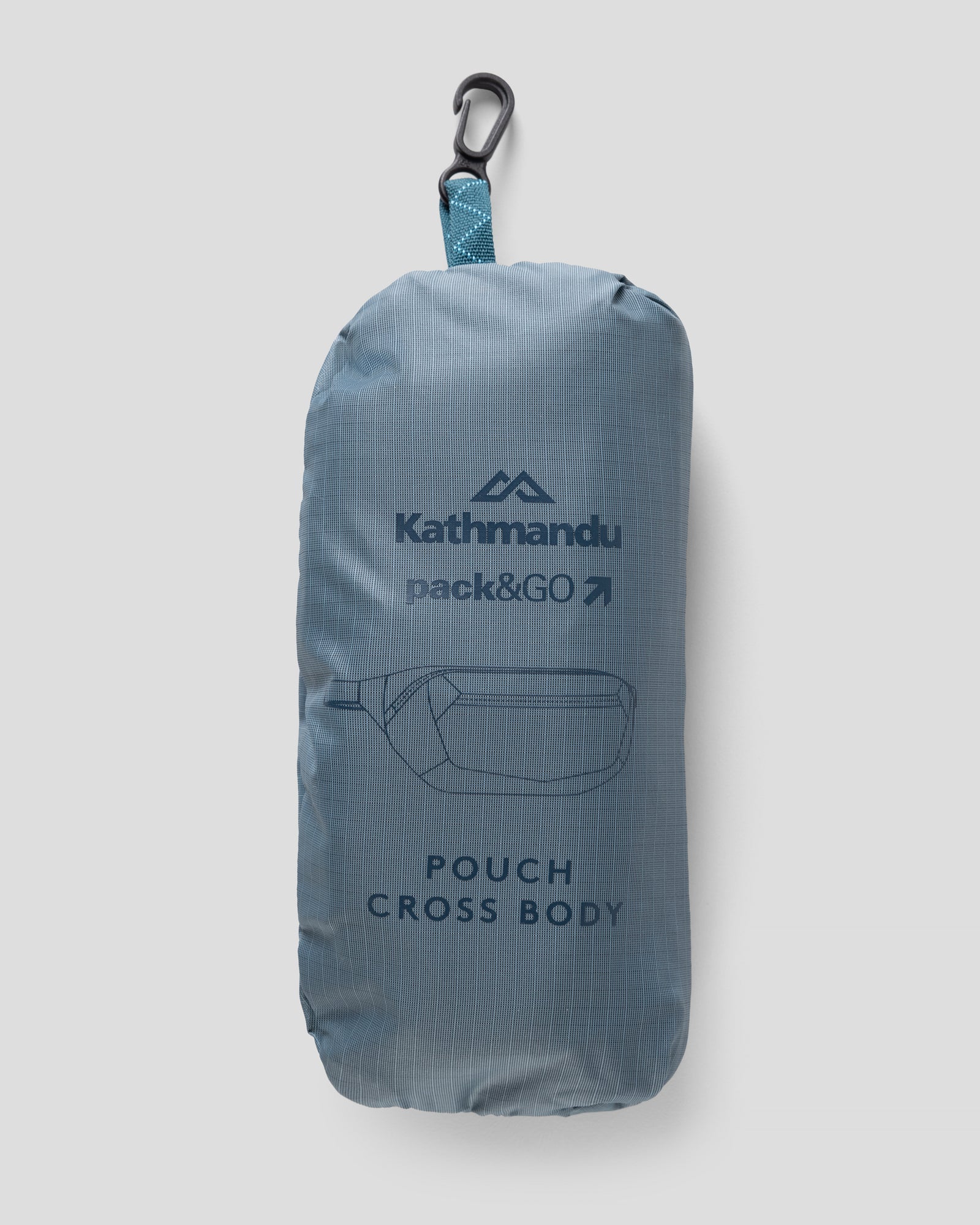 Pack&Go Crossbody Pouch - Washed Blue