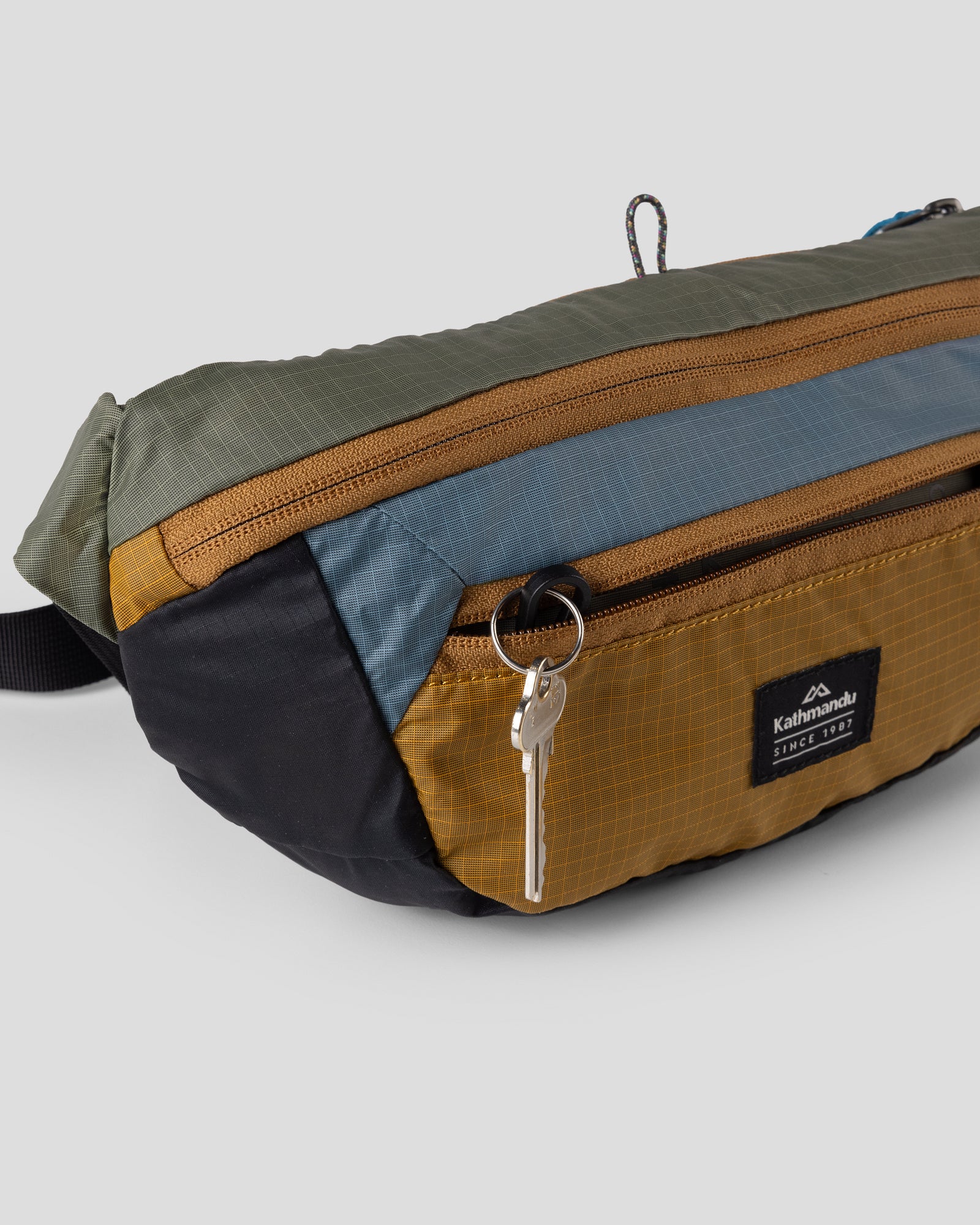 Pack&Go Crossbody Pouch - Golden/Washed Blue