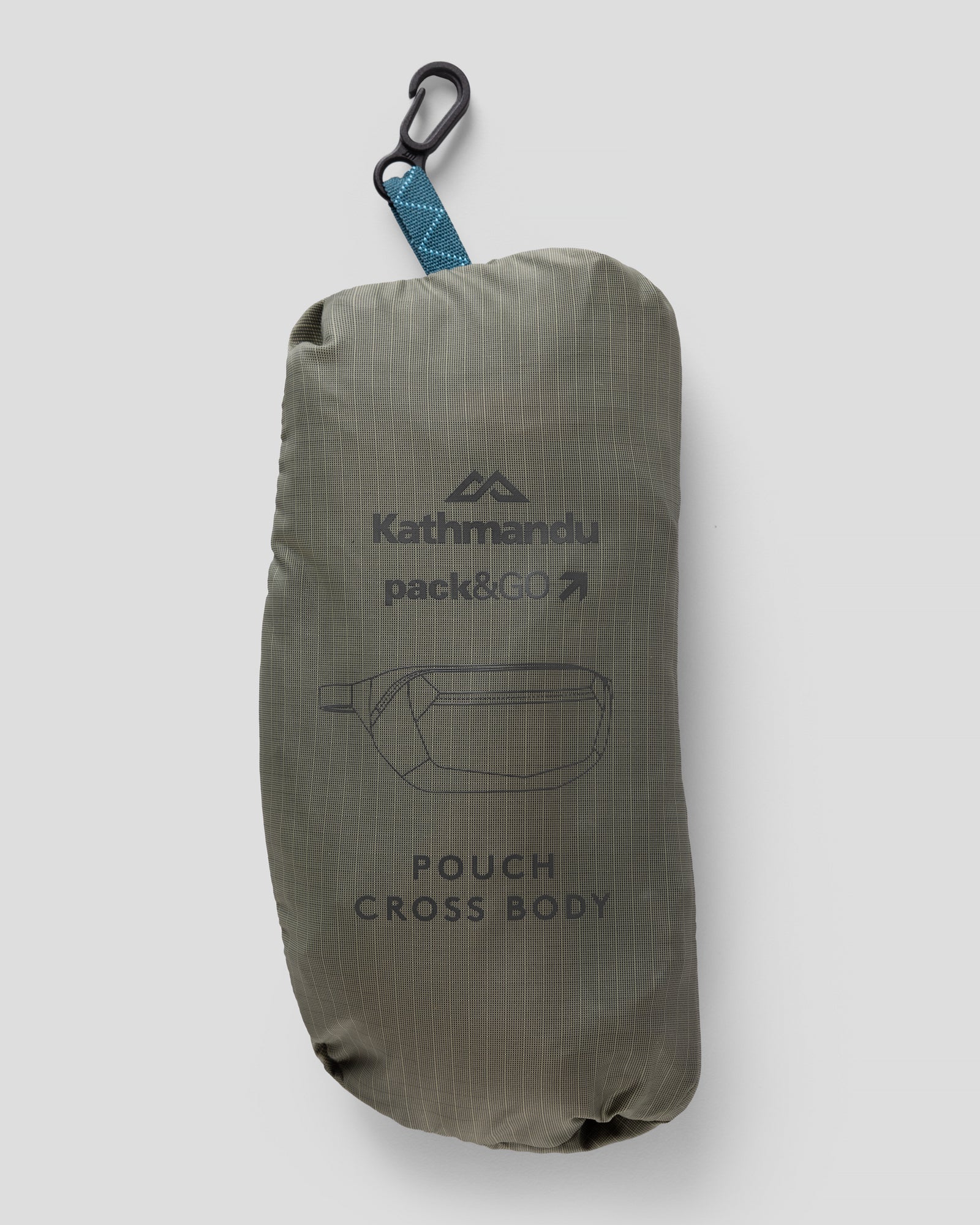 Pack&Go Crossbody Pouch - Golden/Washed Blue