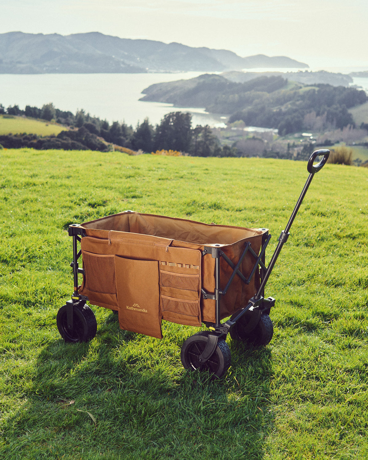 Retreat Camp Trolley - Bark/Canvas
