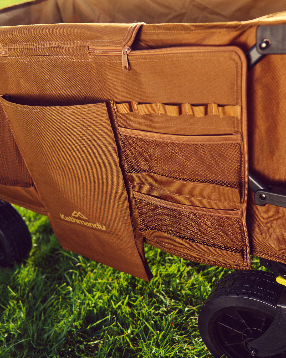 Retreat Camp Trolley - Bark/Canvas