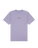 Men’s Retro Badge Organic Cotton T-Shirt - Dusty Lilac