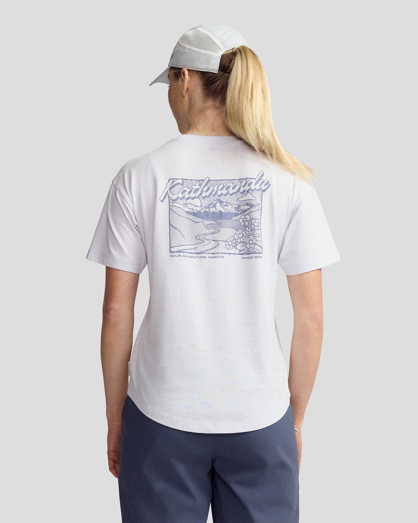 Women’s River Organic Cotton T-shirt  -  Bright Lilac