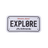 Trailhead Badge - Expression  -  EXPLORE Number Plate