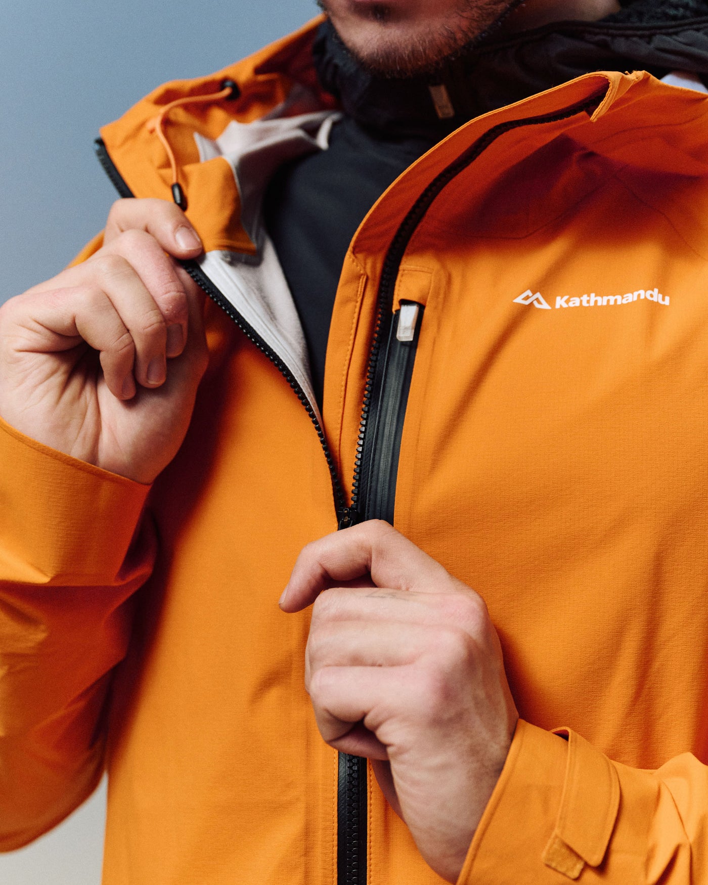 Men's XT Series Cordura 3L Rain Jacket - Magma
