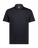 Men's 100% Merino Polo -  Black Stingray