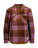 Women's Retreat Huntly Long Sleeve Overshirt -  Cocoa Plaid
