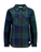Women's Retreat Huntly Long Sleeve Overshirt -  Dark Forest Plaid