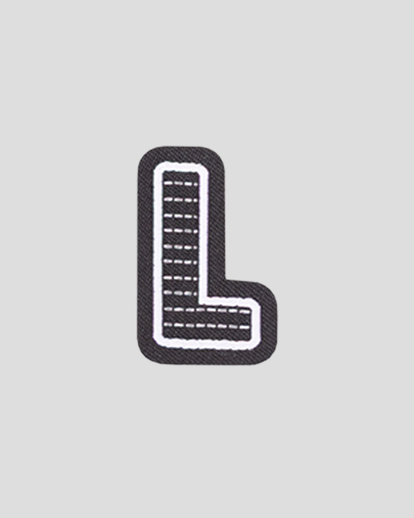 Trailhead Badge - Letters -  Black