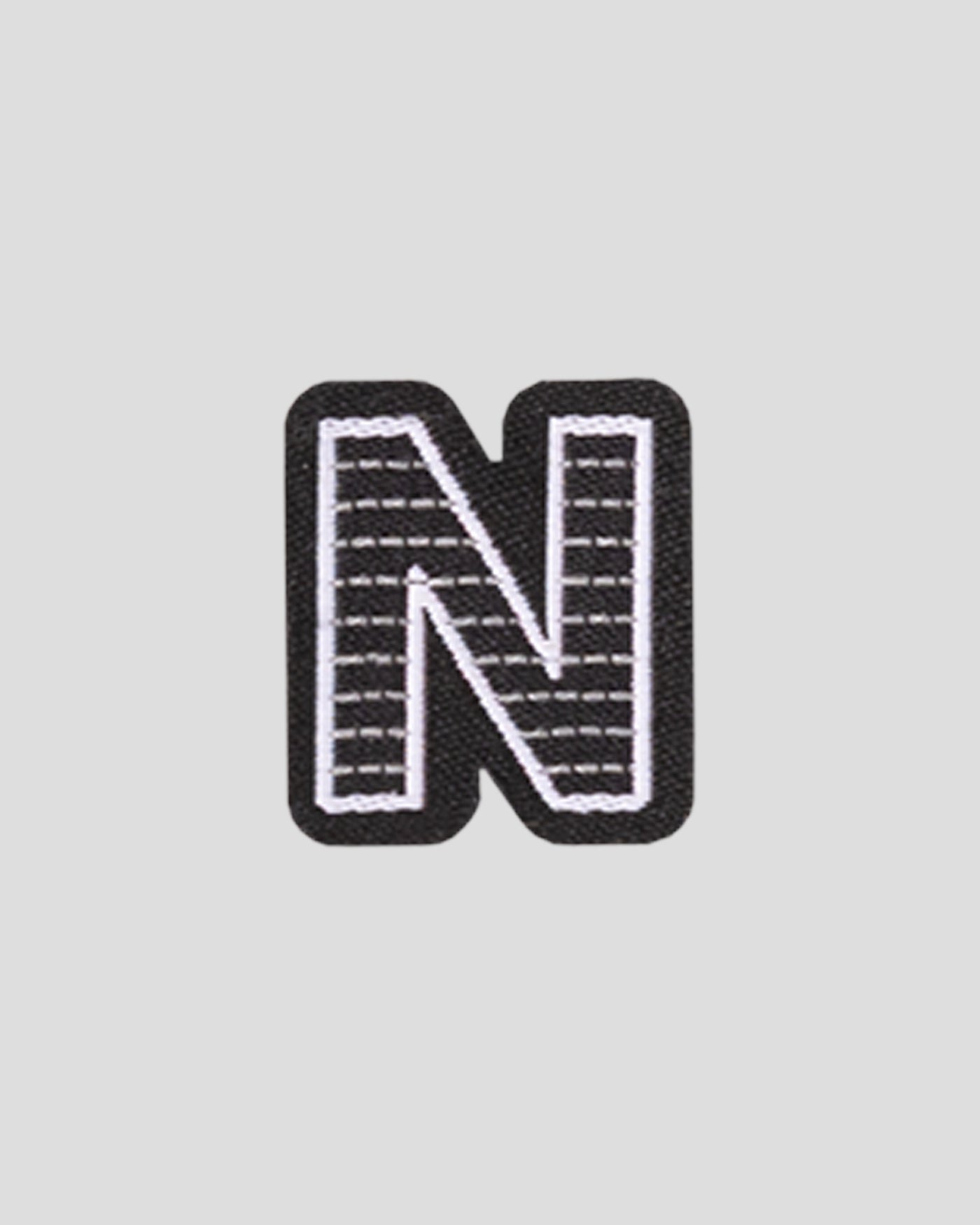 Trailhead Badge - Letters -  Black