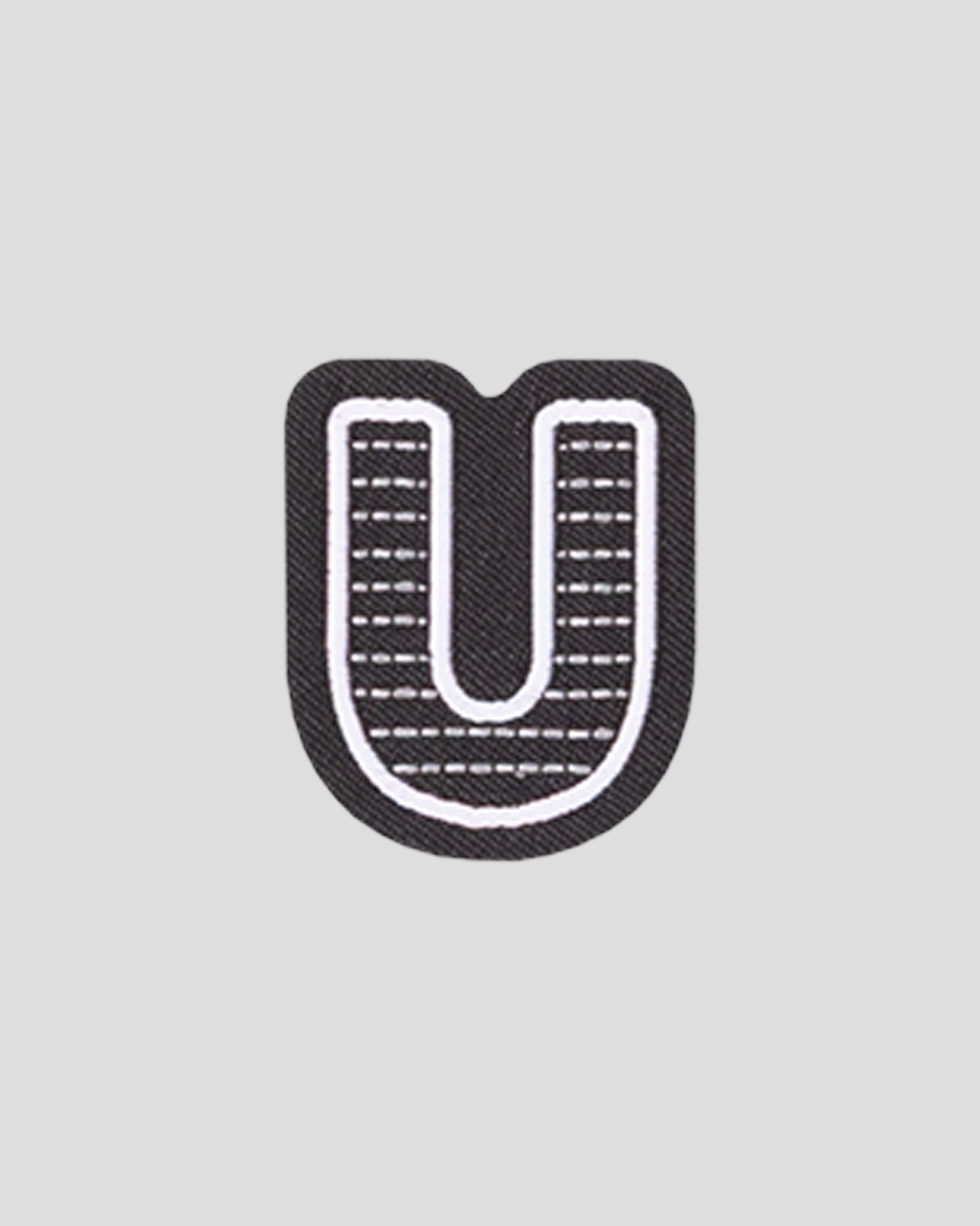 Trailhead Badge - Letters -  Black