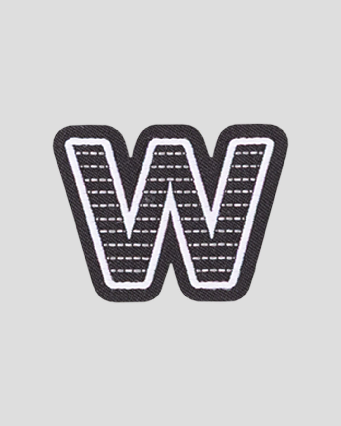 Trailhead Badge - Letters -  Black