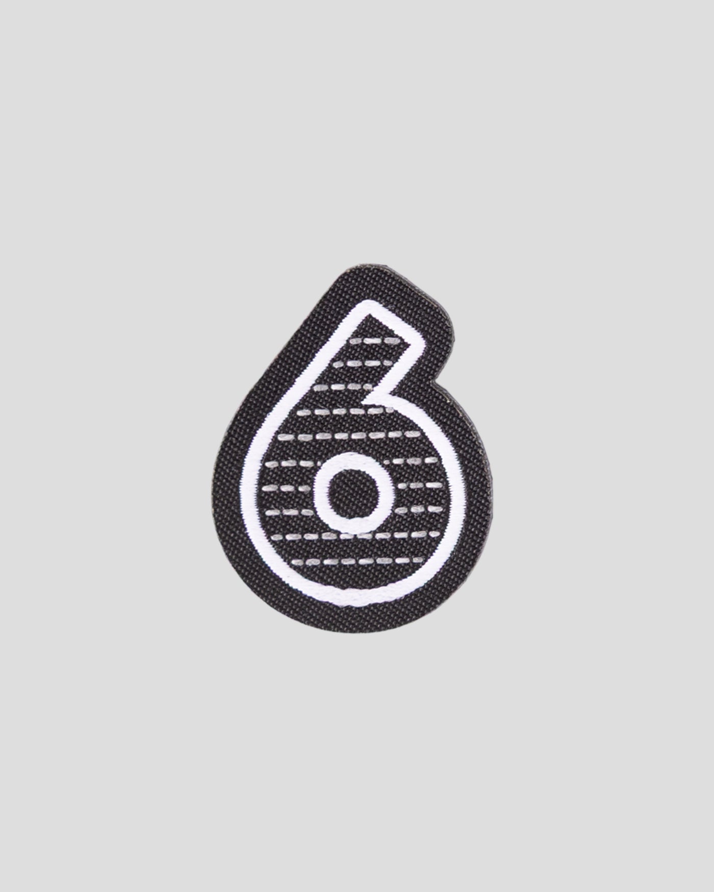Trailhead Badge - Numbers -  Black