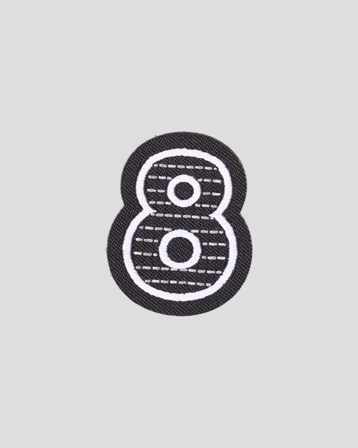 Trailhead Badge - Numbers -  Black