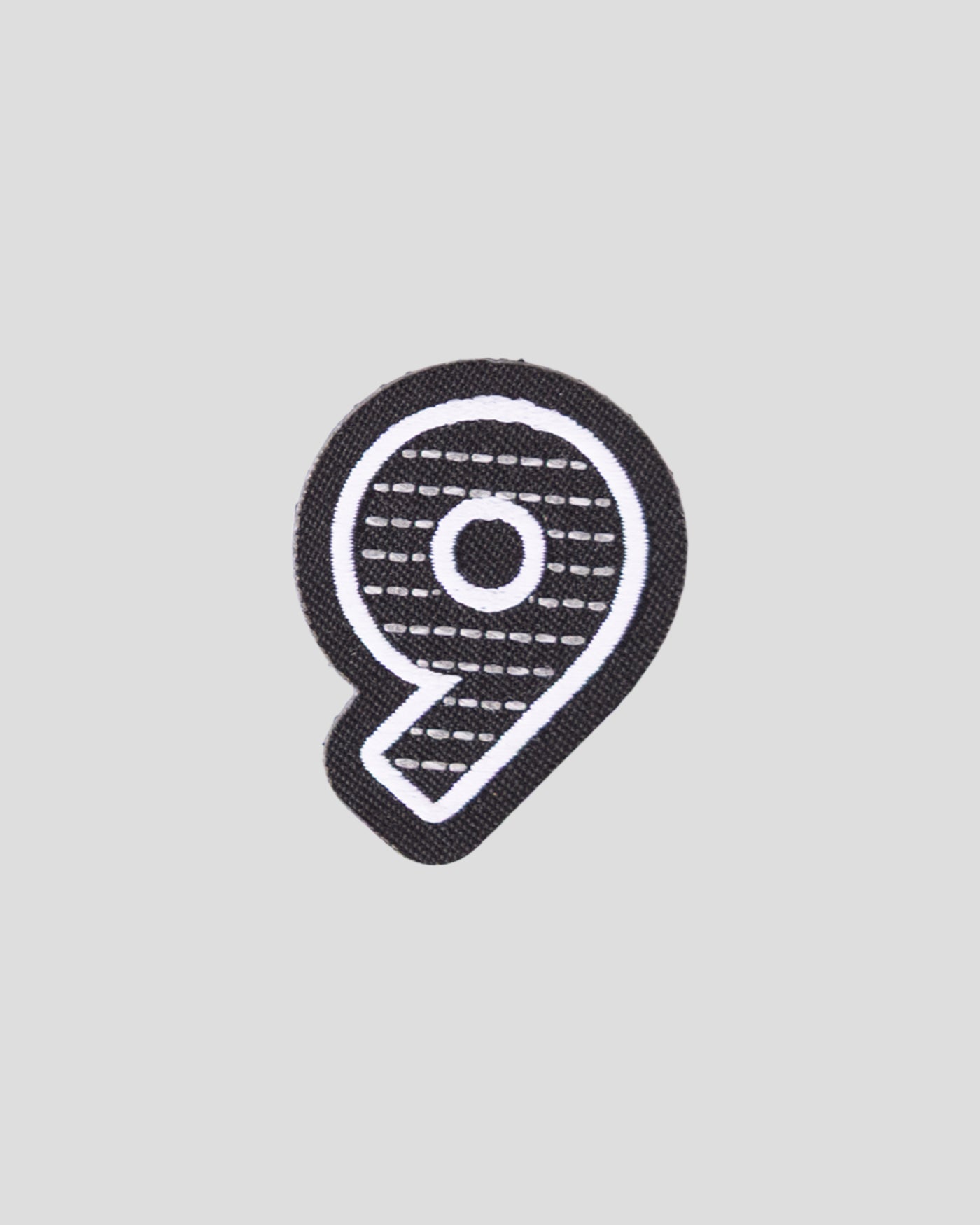 Trailhead Badge - Numbers -  Black