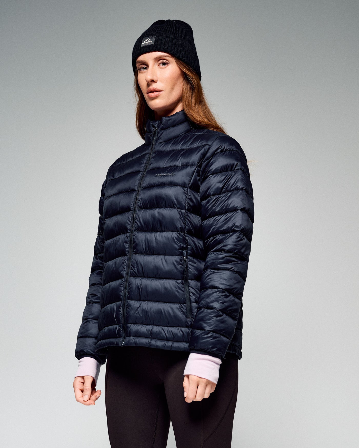 Women's Core Light Weight Insulated Jacket - Black Stingray