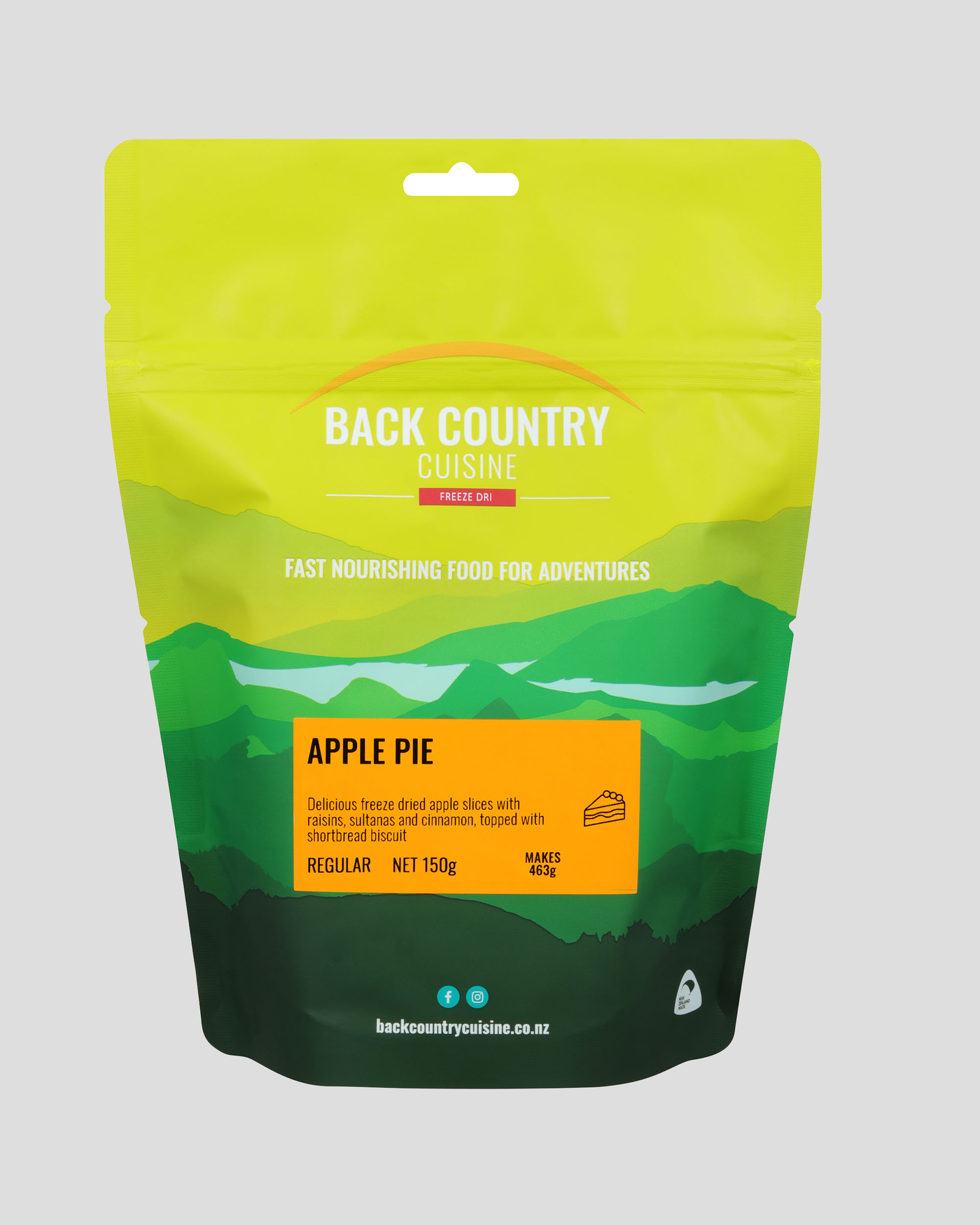 Back Country Cuisine Apple Pie