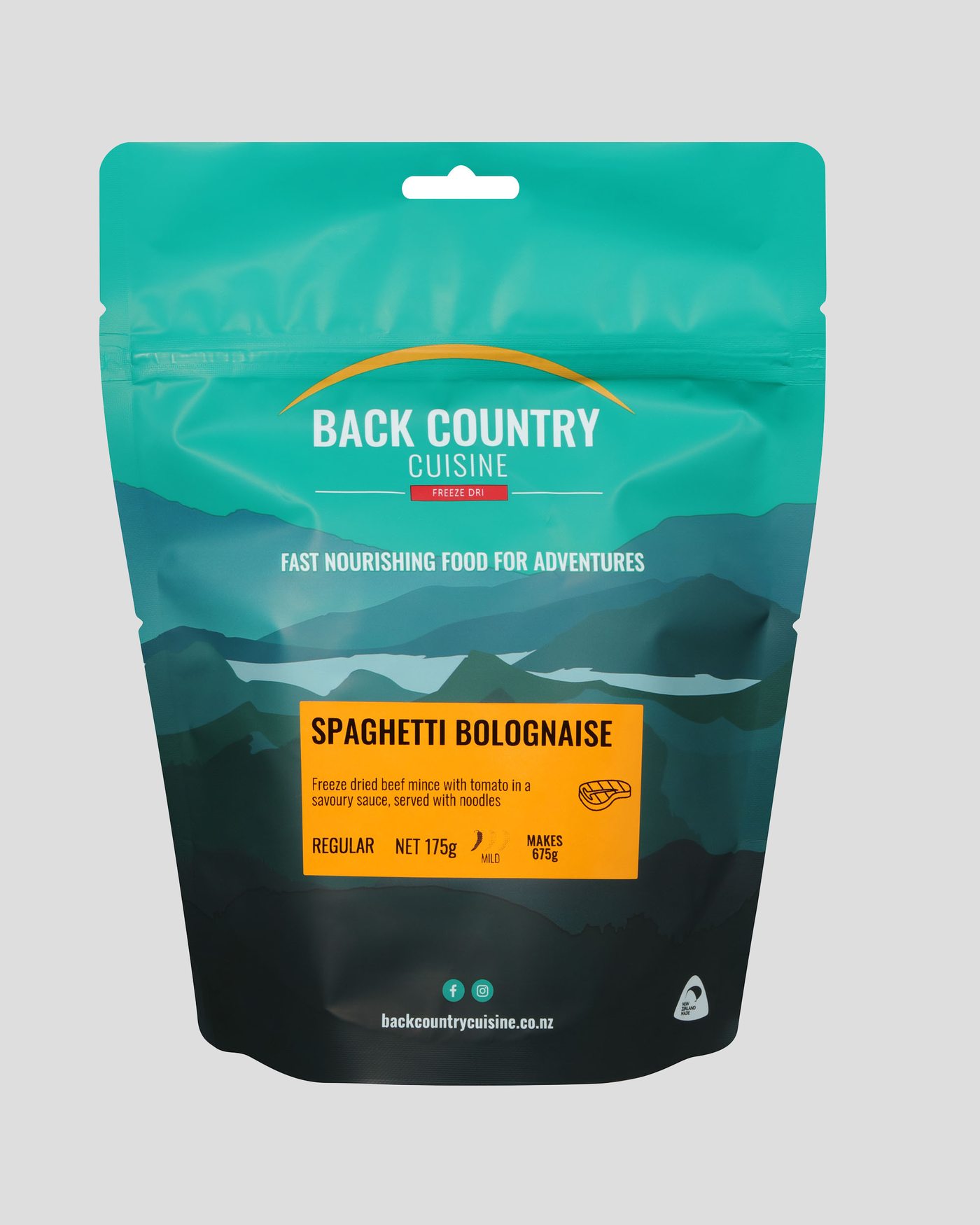 Back Country Cuisine Spaghetti Bolognaise