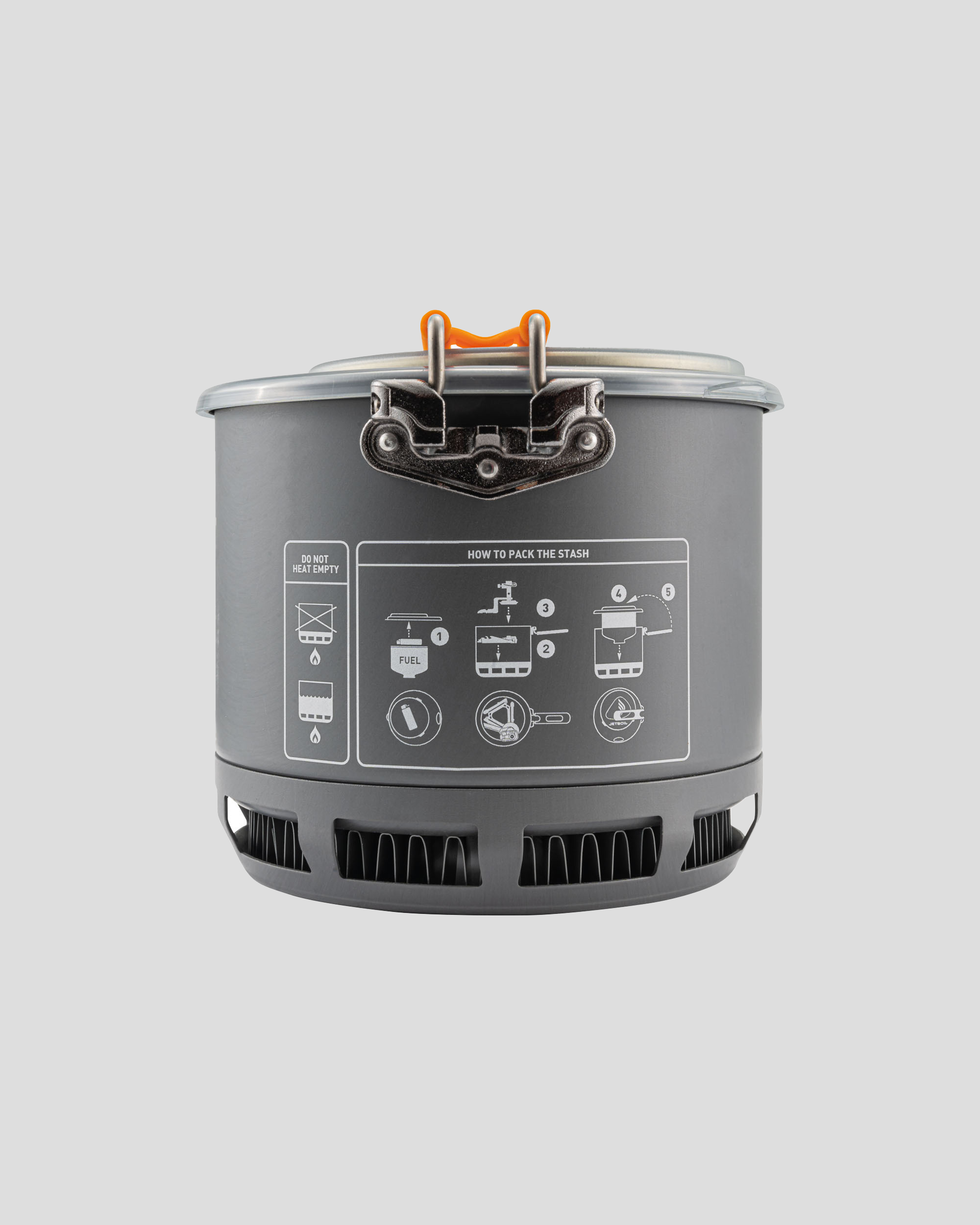 Jetboil Stash Stove Cooking System 0.8 L - Grey – Kathmandu AU